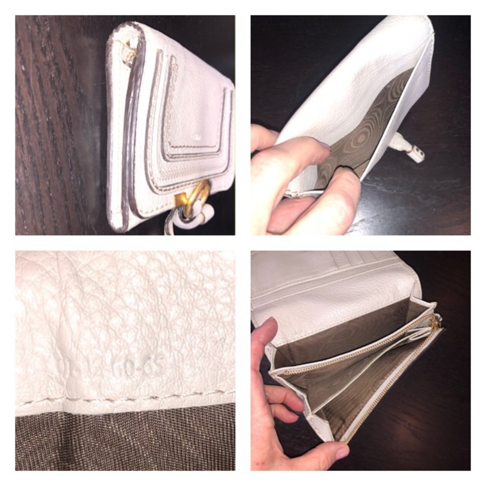 SOLD! Marcie Bag & Small Bifold Wallet Dove Gray - Picture 5 of 8